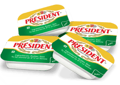 President Butter 4.32kg Salted Chipplets
