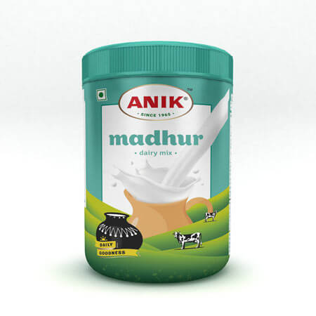 Anik Madhur Dairy Mix Milk Powder Jar